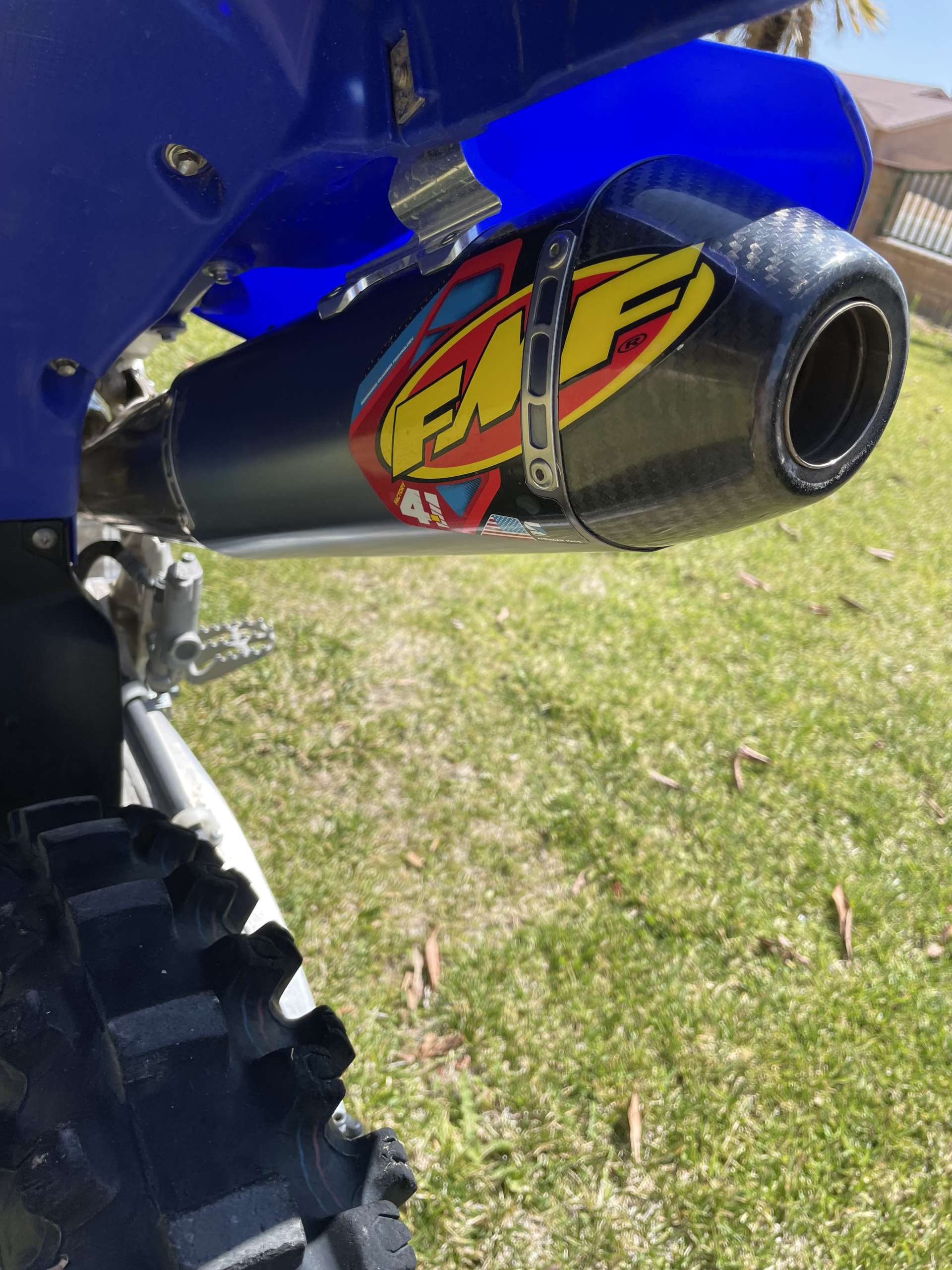 Fmf Slip On Muffler Yamaha Yz F Keefer Inc Tested