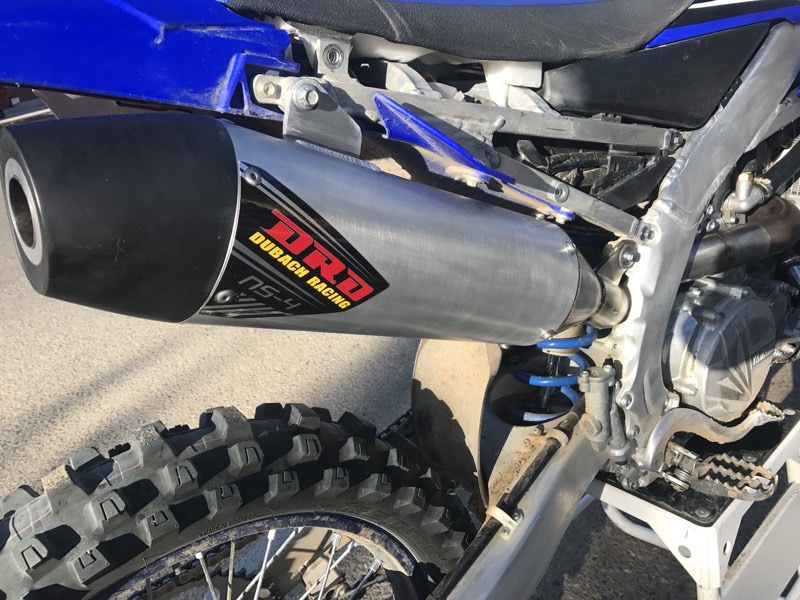 2018 yz450f deals exhaust