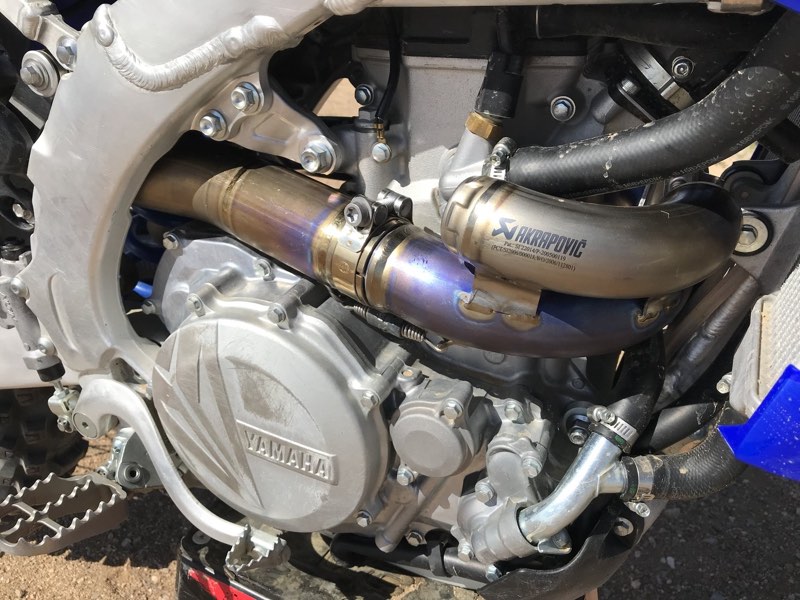 Akrapovic Evolution Titanium Muffler System (2018 Yamaha YZ450F