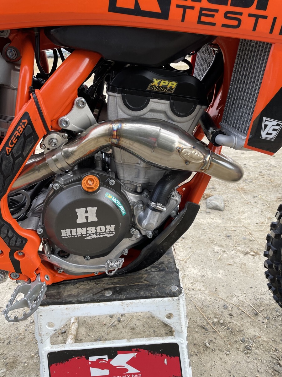 FMF 4.1 Muffler System (2021 KTM 250 SX-F) - Keefer, Inc. Tested