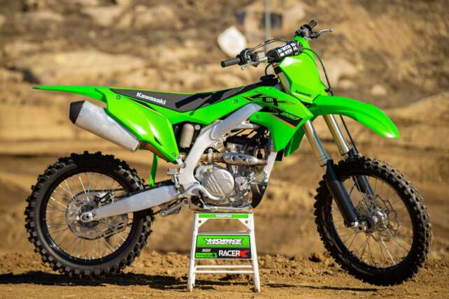 2022 Kawasaki KX250 Review/Suspension Settings - Keefer, Inc. Tested