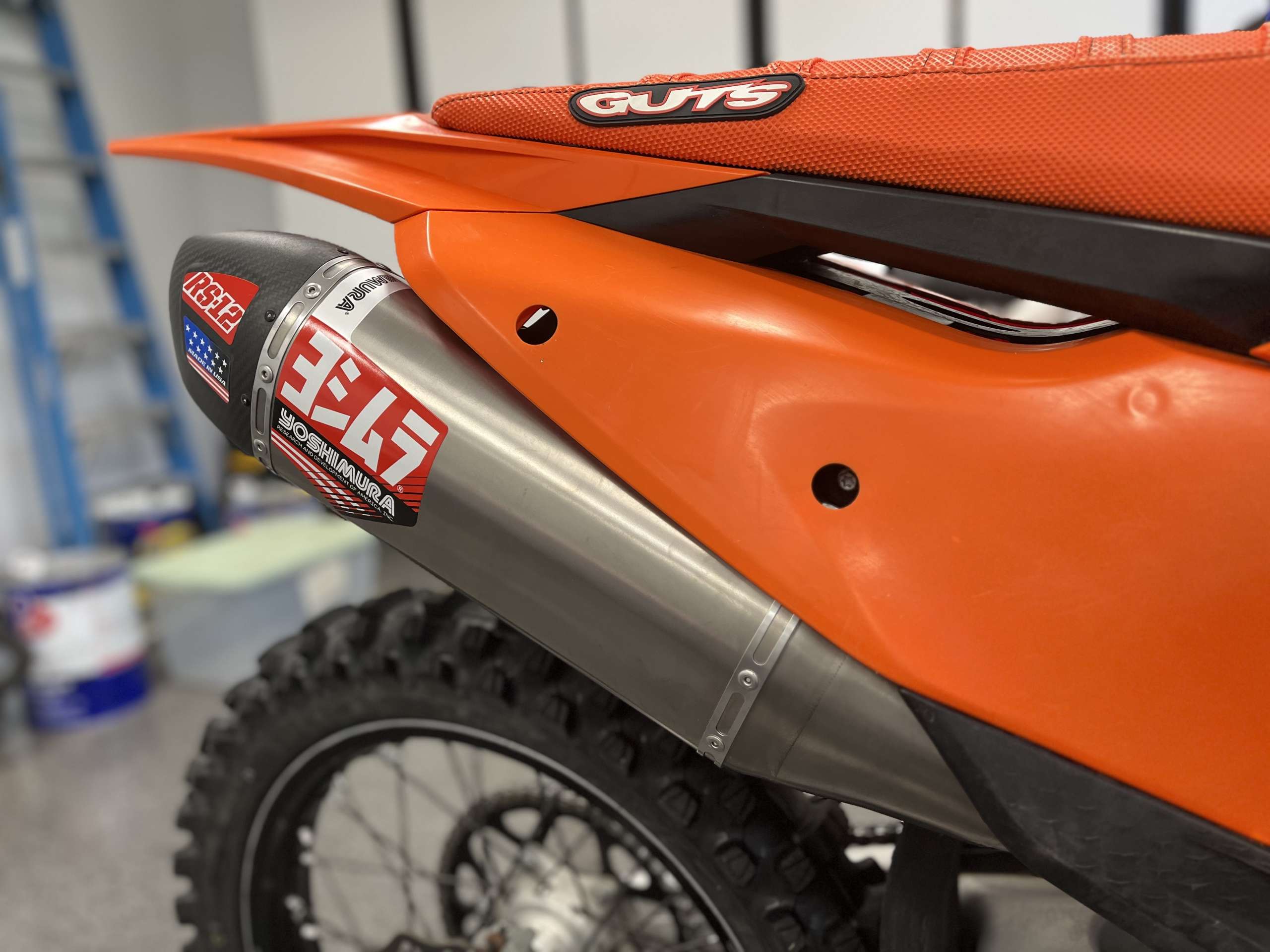 Yoshimura RS-12 Ti Full Muffler System Review (2024 KTM 350 SX-F ...